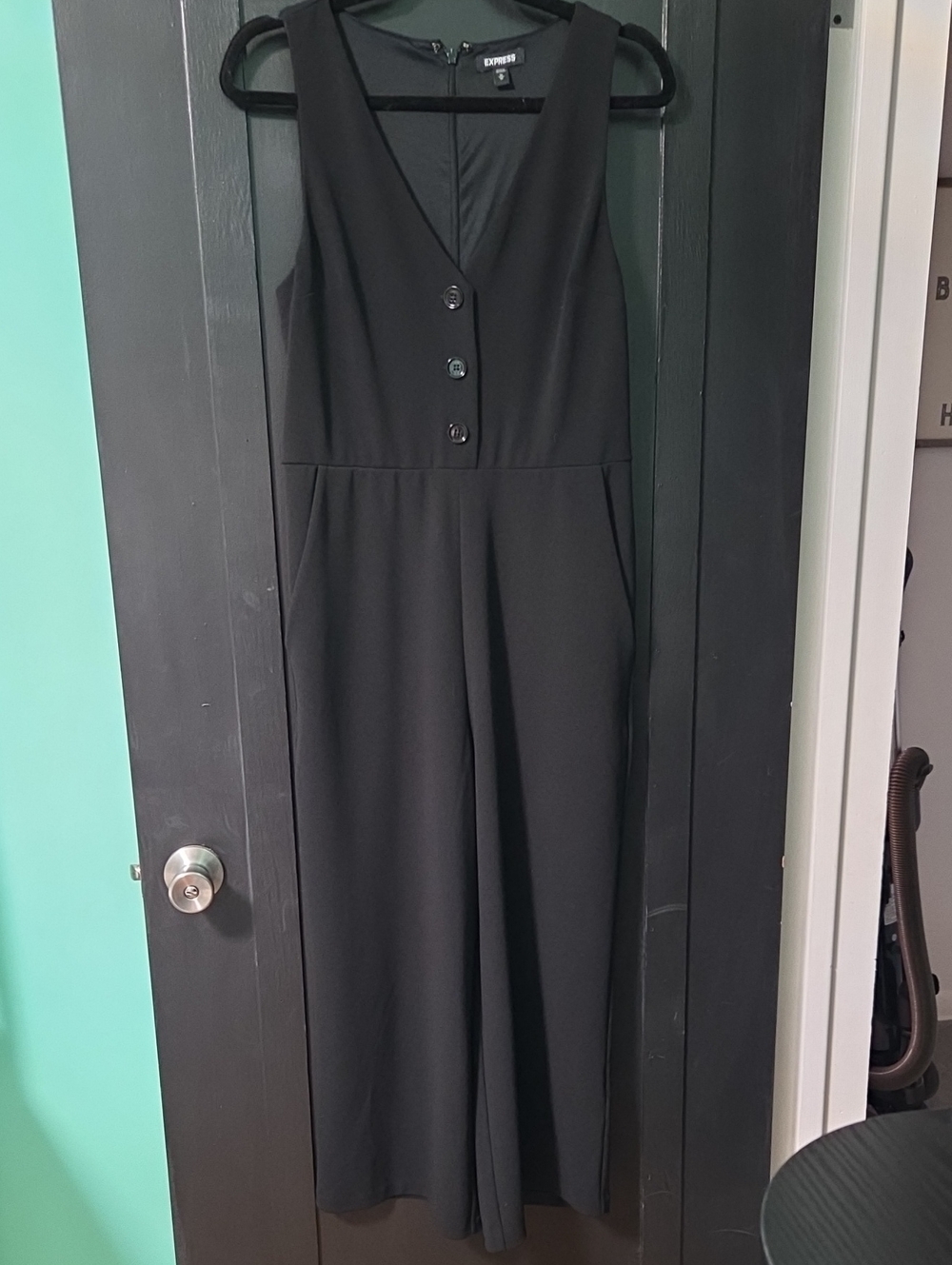 Express Black Jumpsuit